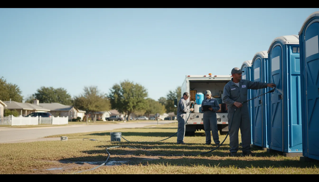 Long-Term Portable Toilet Rental in Jourdanton, TX near me
